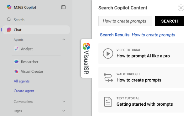 Accelerate Copilot adoption with VisualSP